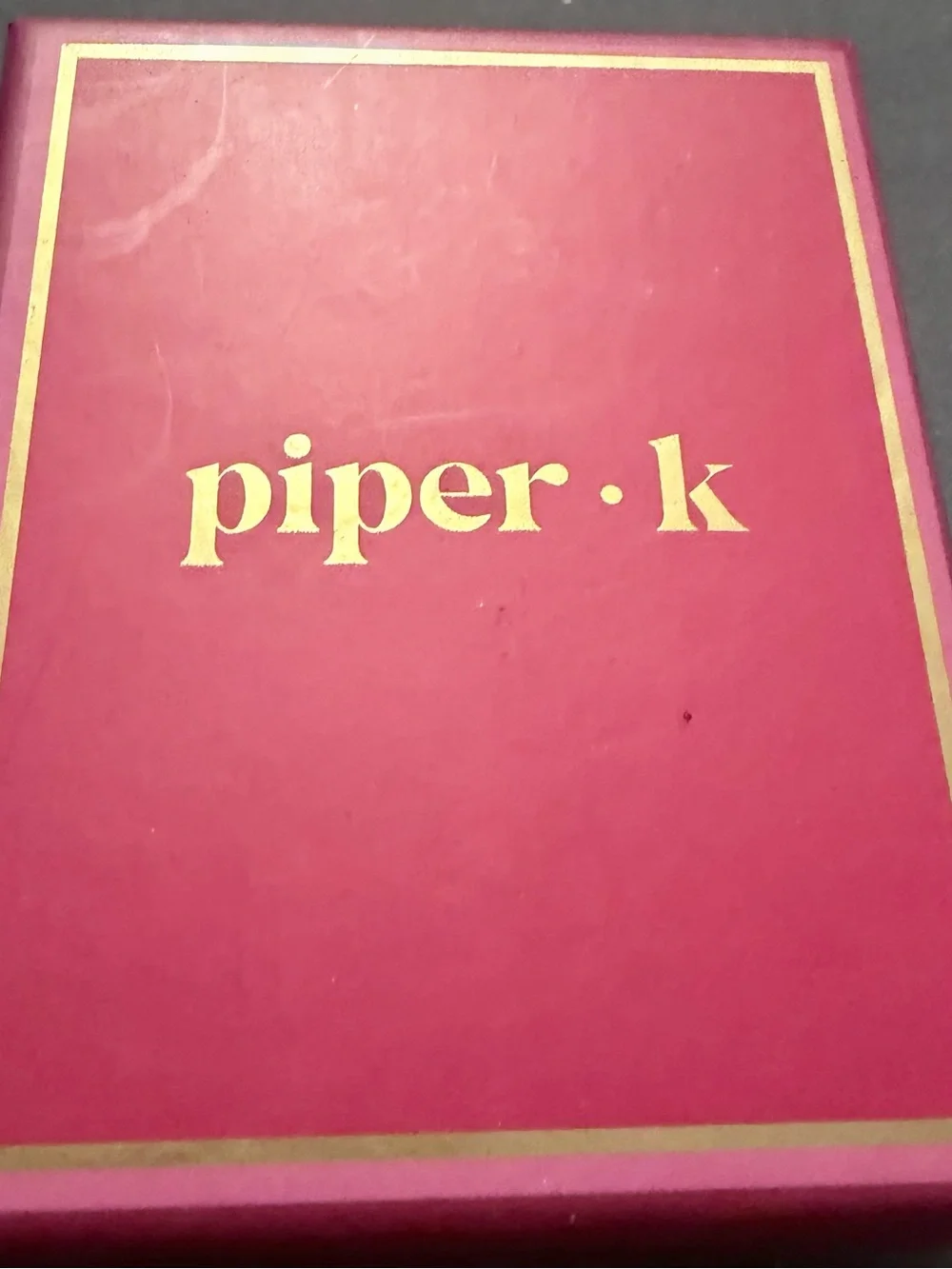 Piper K new box